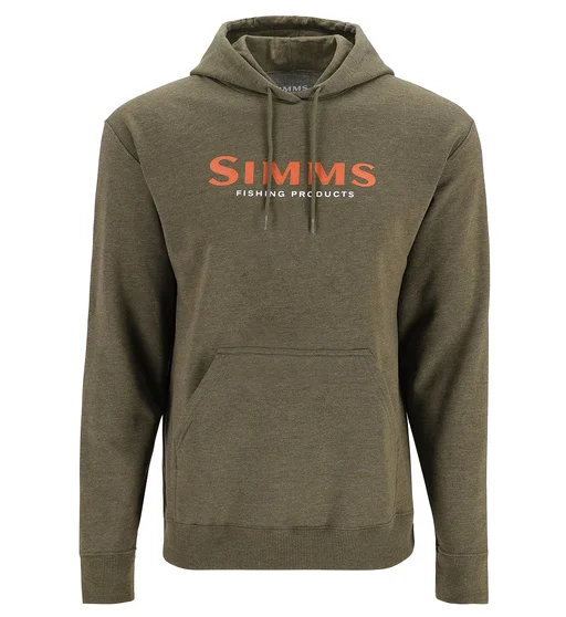 Худи Simms Logo Hoody Military Heather XS