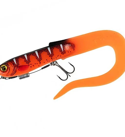 Силикон оснащенный Fox Rage Slick Eel Loaded 350mm #UV Red Wake