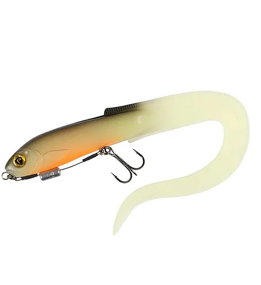 Силикон оснащенный Fox Rage Slick Eel Loaded 350mm #UV Hot Olive