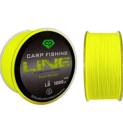 Жилка Carp Pro Diamond Carp Fishing Line Fluo Yellow 1000m 0.370mm