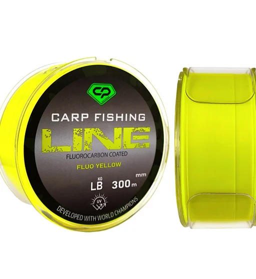 Жилка Carp Pro Diamond Carp Fishing Line Fluo Yellow 300m 0.405mm