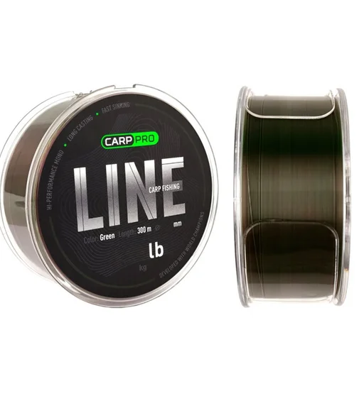 Леска Carp Pro Carp Fishing Line Green 300m 0.331mm