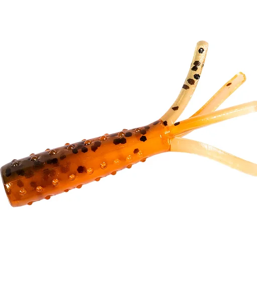 Плаваючий силікон ZMAN Tiny Ticklerz 1.75" 8pc #GP/ORG