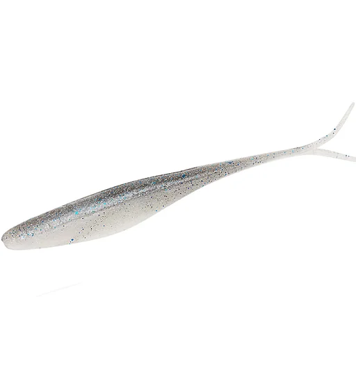 Плавающий силикон ZMAN Scented Jerk Shadz 6" 4pc #Smoky Shad
