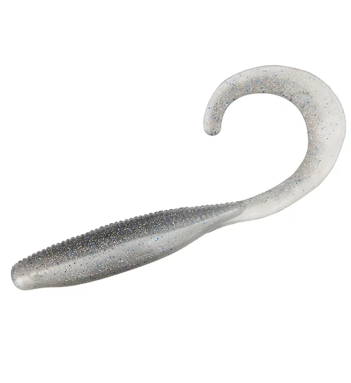 Плавающий силикон ZMAN Streakz Curly Tailz 7" 3pc #Smoky Shad