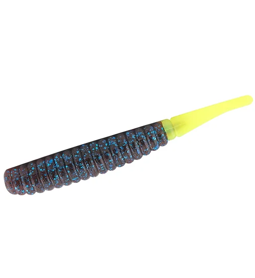 Плаваючий силікон ZMAN Thick Trick 3.75" 6pc #Plm/Chrt