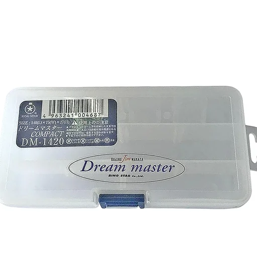 Коробка Ring Star Dream Master Compact DM-1420 140×75×27mm Clear