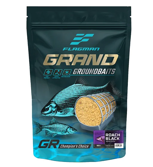 Принада Grand Roach Black 900g
