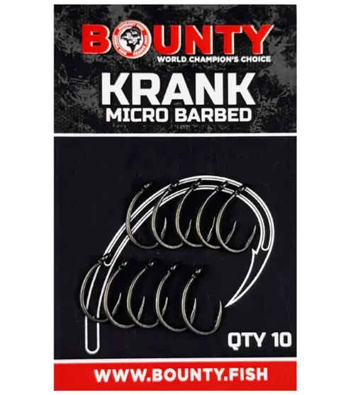 Гачки Bounty Krank Micro-Barbed №8 з борідкою