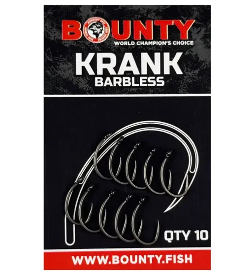 Гачки Bounty Krank MBarbless №10 без борідки