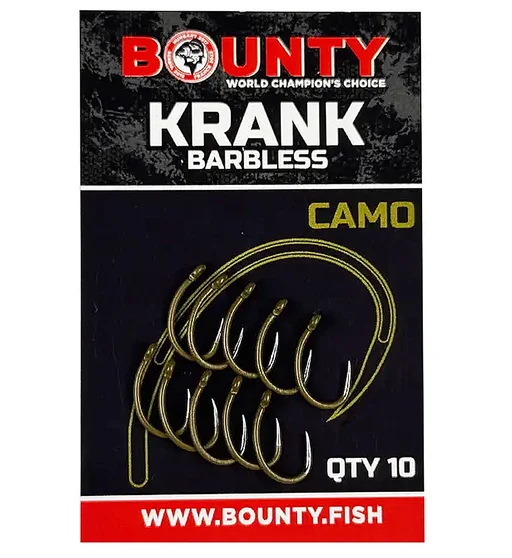 Гачки Bounty Krank MBarbless Camo №11 без борідки