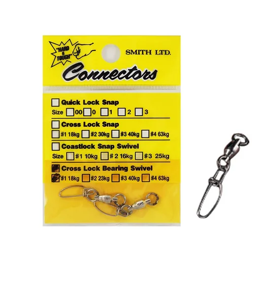Вертлюг із застібкою Smith Cross Lock Bearing Swivel #1