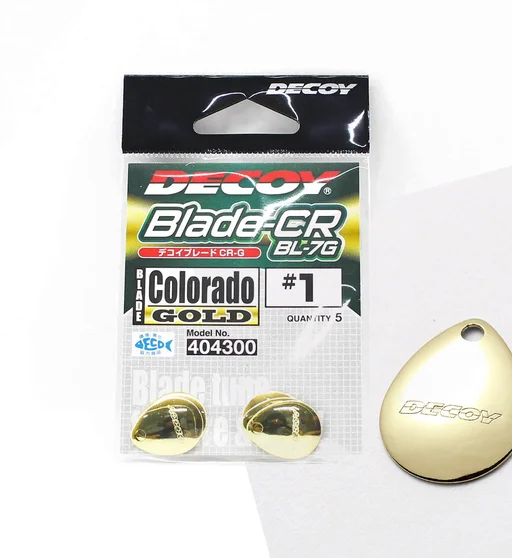 Пелюстка Decoy BL-7 Blade Cr #1 Gold