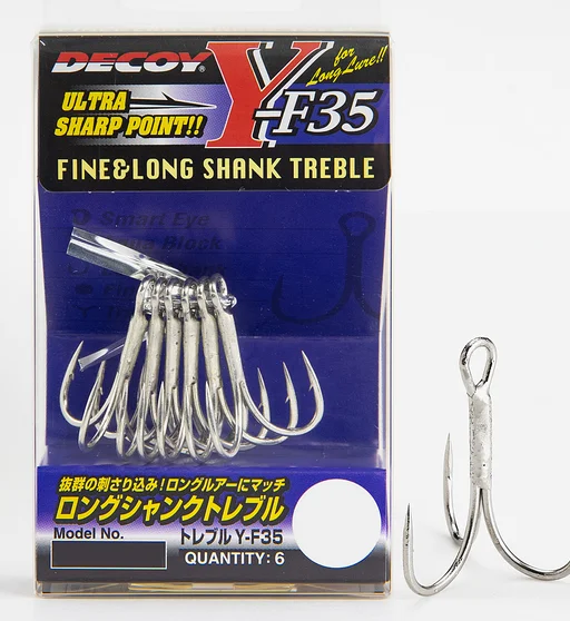 Тройник Decoy Treble Y-F35 #2 4pcs