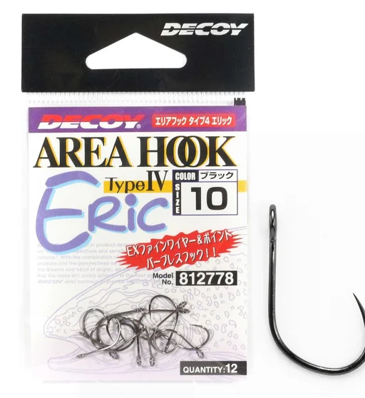 Гачок Decoy Area Hook IV Eric #10 12pcs