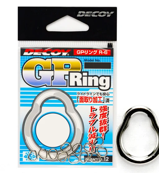 Кільця Decoy R-6 GP Ring W Nickel 500lb #5 12pcs
