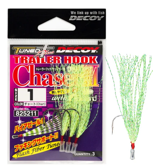 Крючок Decoy TH-3C Trailer Hook Chaser III #1/0 3pcs