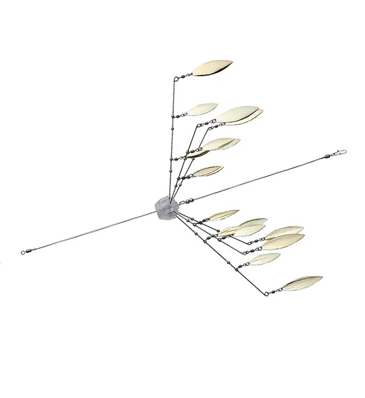 Приманка-парасолька Jackall Luster Blade 115mm #Gold