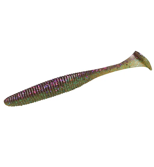Силікон Jackall Rhythm Wave 4.8" 5pcs #Weed Gill