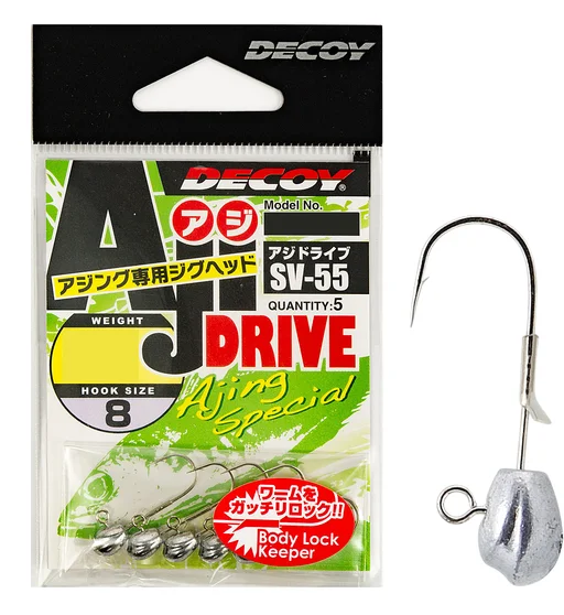 Джигголівка Decoy SV-55 Aji Drive #8 1.5g 5pcs