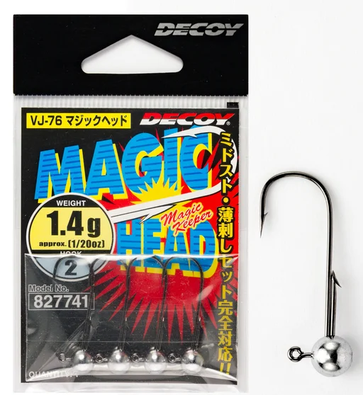 Джигголівка Decoy VJ-76 Magic Head #2 1.4g 4pcs