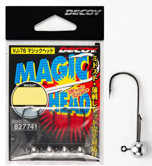 Джигголівка Decoy VJ-76 Magic Head #1 9g 3pcs