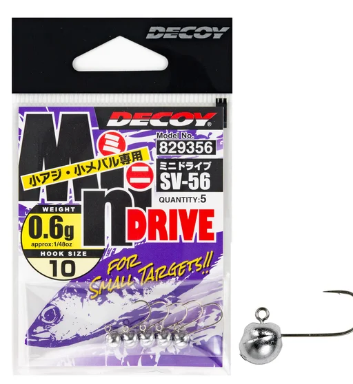 Джигголівка Decoy SV-56 Mini Drive #10 0.6g 5pcs