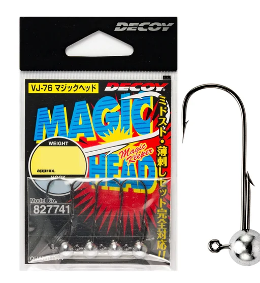 Джигголівка Decoy VJ-76 Magic Head #3 2.5g 4pcs