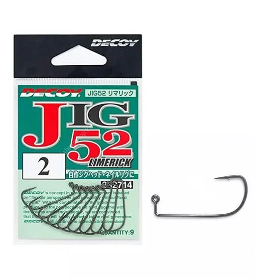 Гачок Decoy Jig52 Limerick #2 9pcs