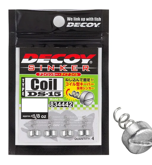 Підвантаження Decoy DS-15 Sinker Type Coil 2.5g 5pcs