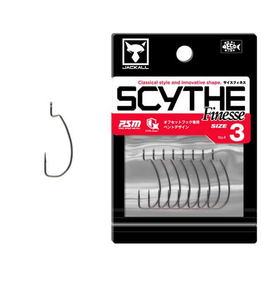 Гачок офсетний Jackall Scythe Finesse #3 8pcs