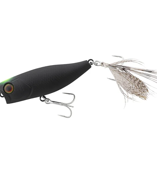Воблер Jackall Chubby Popper 42F 42mm 3.3g #SIGHT MATTE BLACK