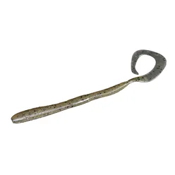 Силікон Jackall Flick Curly 3.8" 9pcs #Suntan Melon