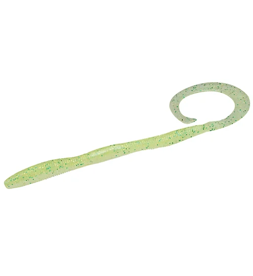 Силикон Jackall Flick Curly 4.8" 8pcs #Chart Back Shad