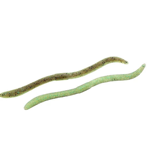 Силікон Jackall Flick Shake 500 4.8" 8pcs #Green Pumpkin/Chart