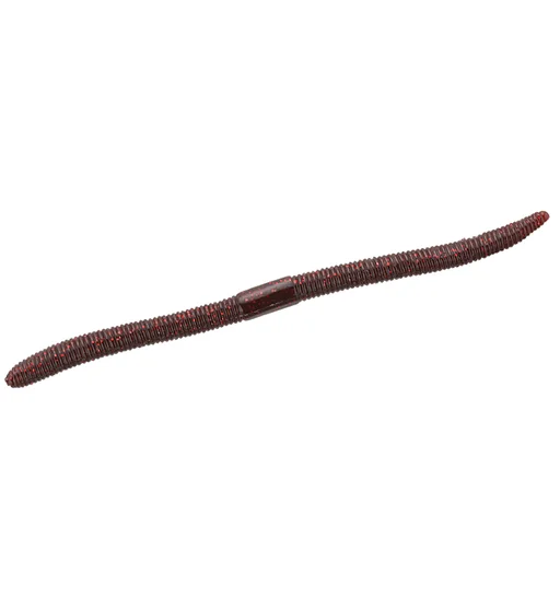 Силикон Jackall Flick Shake 5.8" 7pcs #Cola Red Flake