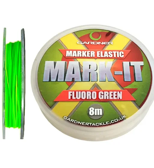 Маркерна гума Gardner Marker Elastic 5m fluoro green