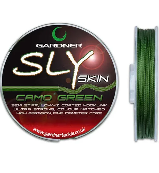 Поводочный материал Gardner Sly Skin 25lb 11.3kg зеленый