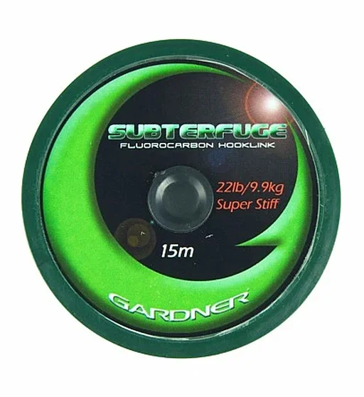 Флюорокарбон Gardner Subterfuge Super Stiff 15m 0.52mm 9.9kg 22lb