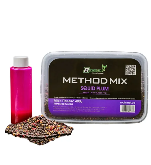 Метод Микс Robin High Attractive Squid-Plum 400g