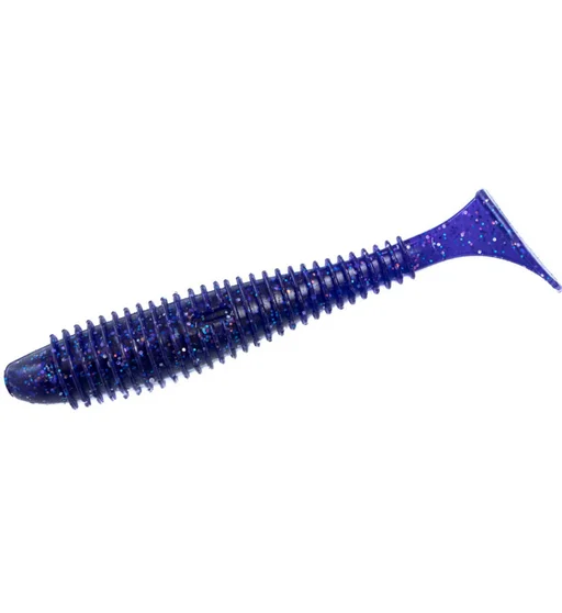 Силікон Angry Baits Fatik 3.8" 4pc #02 Violet UV