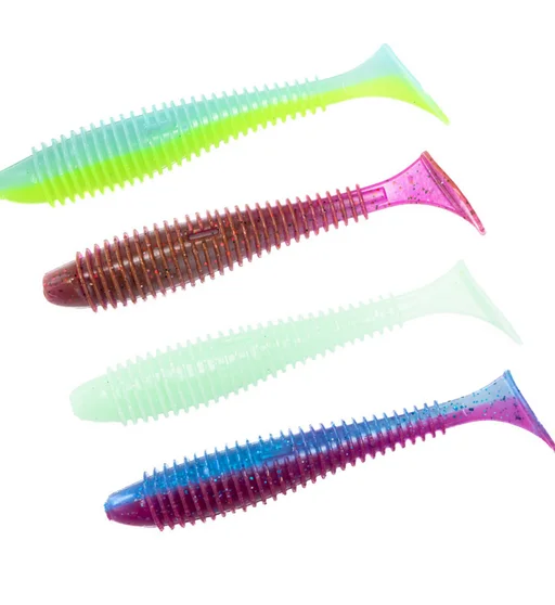 Силікон Angry Baits Fatik 4.8" 4pc #27 AB MIX3