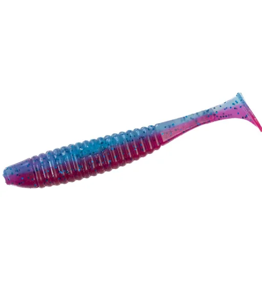 Силікон Angry Baits Shiner 5" 4pc #51 Clear Morning Dawn UV