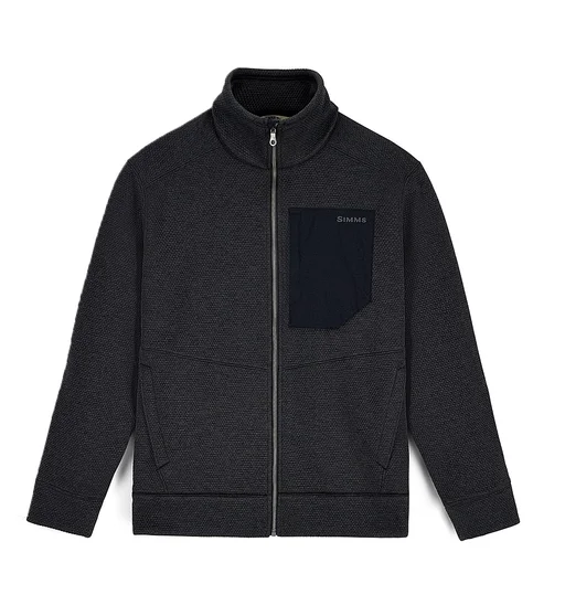 Кофта Simms Harbor Fleece Black Heather S