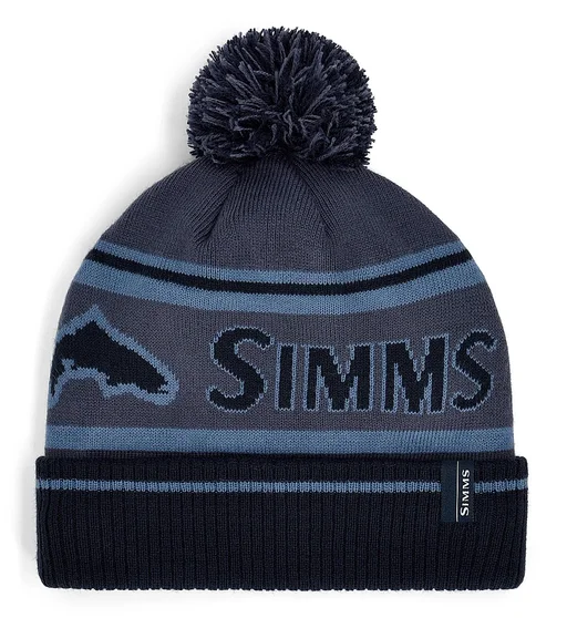 Шапка Simms Tip-Up Pom Beanie Huckleberry