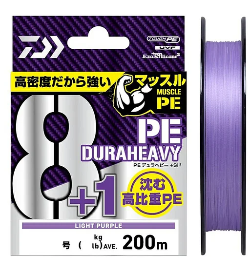 Шнур Daiwa PE Dura Heavy 8+1+SI2LP 2-200