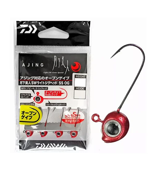 Джигголовка Daiwa Gekkabijin SW Light Jighead SS 2.5g #6