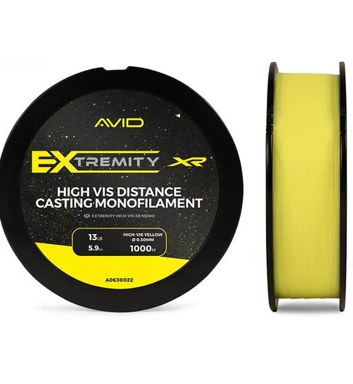 Жилка Avid Carp Extremity Hi-Vis XR Mono 0.30mm 5.9kg 1000m