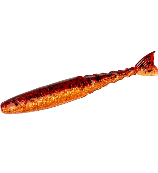 Плавающий силикон ZMAN Chattershad 3.5" 5pc #Fire Craw