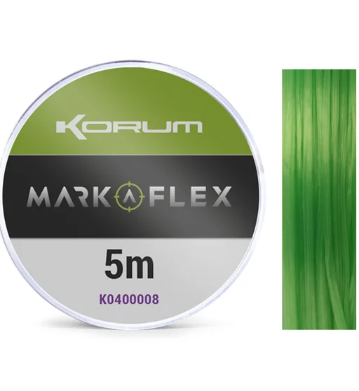 Маркерна гума Korum Fluoro Green 5m